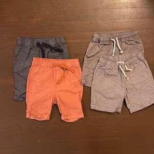 Lot of 4 Boys Shorts Cat and Jack & Old Navy | 4t
